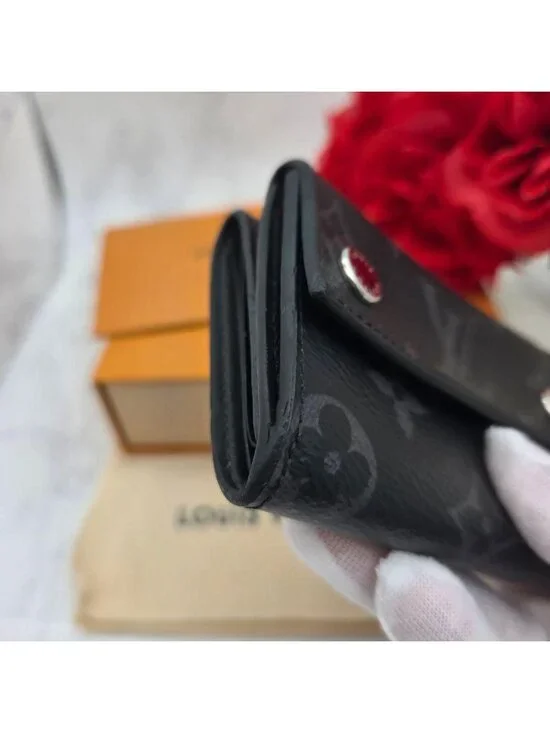 ★SOLD★ Louis Vuitton Monogram Eclipse Discovery Fold Wallet - Picture 5 of 15